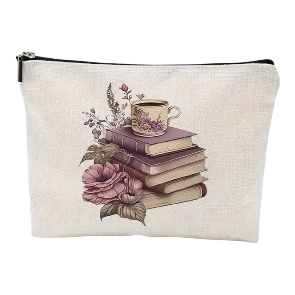 NWT-Book Theme Cosmetic Bag 📚